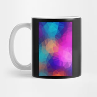 Multicolour Prismatic Pattern Lightweig Mug